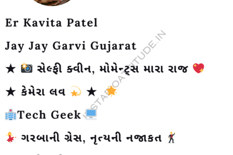 Instagram Bio Gujarati Attitude